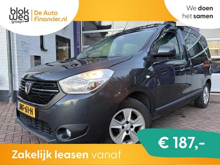 Dacia Dokker 1.6 SCe * NAVIGATIE * AIRCO * LM V € 10.999,0, Auto's, Dacia, Bedrijf, Te koop, Dokker, ABS, Airbags, Airconditioning