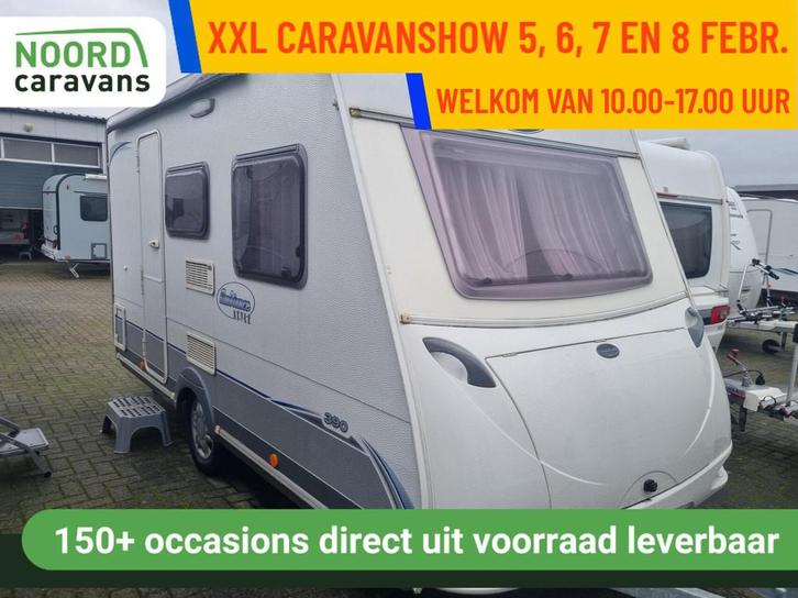 CARAVELAIR ​​​​​​​DIT WEEKEND XXL CARAVANSHOW, Caravans en Kamperen, Caravans, Bedrijf, tot en met 4, 750 - 1000 kg, Caravelair