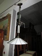 antiek lamp tiffany stijl met contragewicht 150,00, Ophalen of Verzenden