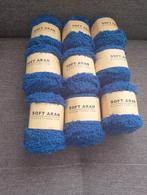 nieuw 9 bollen soft aran kleur 060, Ophalen of Verzenden, Nieuw, Breien of Haken, Wol of Garen