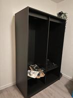 Nieuwe IKEA Rakkestad schuifdeurkast - zwartbruin, Huis en Inrichting, Kasten | Kledingkasten, Ophalen, Overige materialen, 100 tot 150 cm