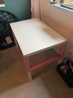 IKEA roze verstelbaar bureau, Gebruikt, Ophalen, Bureau