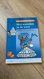 D. van den Nulft - Met woorden in de weer, Ophalen of Verzenden, Zo goed als nieuw, D. van den Nulft; Marianne Verhallen