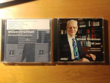 2 cd's van componist Willem Strietman (Musiquettes II en...)