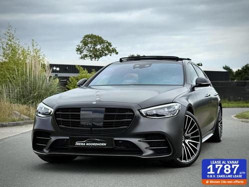 Mercedes S-klasse 580 e 4MATIC Lang AMG Designo|Panoramadak|, Auto's, Mercedes-Benz, Bedrijf, Te koop, S-Klasse, 360° camera, 4x4