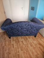 blauwe 2 zits bank, Huis en Inrichting, Ophalen, 150 tot 200 cm, Tweepersoons, 75 tot 100 cm