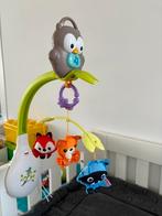 Fisher Price box mobiel, Kinderen en Baby's, Speelgoed | Babyspeelgoed, Mobiel, Met geluid, Gebruikt, Ophalen