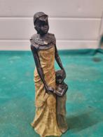 beeld moeder en kind afrikaans, Verzamelen, Beelden en Beeldjes, Ophalen of Verzenden