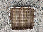 Mand, Huis en Inrichting, Woonaccessoires | Schalen en Manden, Ophalen, Mand, Vierkant, Zo goed als nieuw