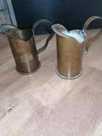 Bevrijdings kannen Duitse hulzen Je Maintiendrai wo2 zeldzaa, Verzamelen, Ophalen of Verzenden, Landmacht, Nederland, Hulzen of Bodemvondsten