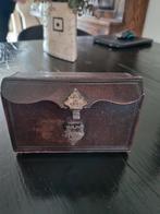 Antiek lederen Testament, Antiek en Kunst, Ophalen of Verzenden