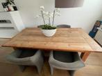 Teakhouten tafel 200x100x78, Huis en Inrichting, Tafels | Eettafels, Ophalen, Gebruikt, 100 tot 150 cm, Teakhout