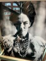 Dame met blote borsten print, Gedempte gracht 9, 75 cm of meer, Mail@islandgallery.nl, Ophalen