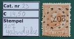 Puntstempel 207 IJzendijke op NVPH 23, T/m 1940, Verzenden, Gestempeld