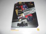brochure Renault Lotus/Red Bull Racing merchandising  2011, Ophalen of Verzenden, Nieuw, Overige merken