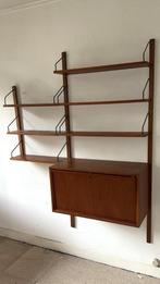 Poul Cadovius wandkast Royal System vintage teak kast Deens, Huis en Inrichting, Ophalen, Gebruikt, Teakhout, DK
