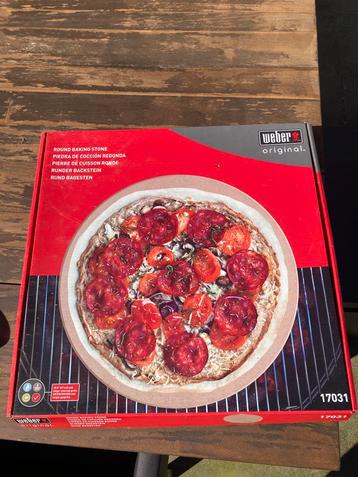 Weber Pizzasteen 36cm beschikbaar voor biedingen