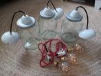 Complete set van 3 'Kesbeke' lampen / keukenlampen, Huis en Inrichting, Ophalen of Verzenden, Zo goed als nieuw