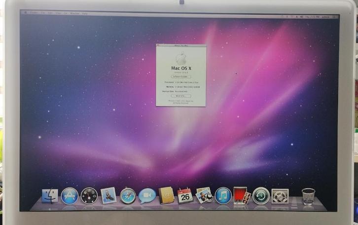 24 Inch iMac 2009 | Mac OS X | versie 10.6.8, Computers en Software, Apple Desktops, Gebruikt, iMac, HDD, 2 tot 3 Ghz, Minder dan 4 GB