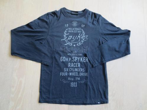 McGregor shirt met lange mouw, maat S, donker blauw, Kleding | Heren, T-shirts, Gedragen, Maat 46 (S) of kleiner, Blauw, Ophalen of Verzenden