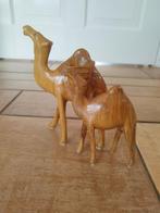 Houten kamelen, Ophalen of Verzenden, Beeldje of Figuurtje