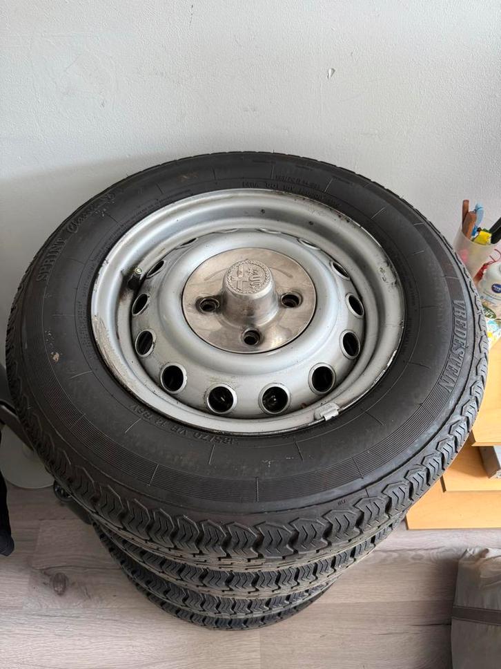 Alfa Romeo 105 velgen - Vredestein Sprint Classic banden, Auto-onderdelen, Banden en Velgen, Banden en Velgen, Zomerbanden, 14 inch