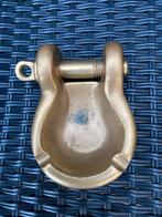 Asbak Messing ng ,Harpsluiting - Zware Uitvoering, Ophalen of Verzenden