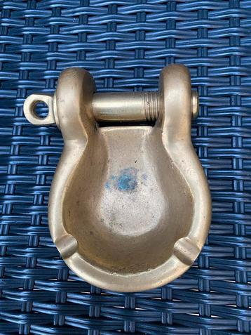 Asbak Messing ng ,Harpsluiting - Zware Uitvoering beschikbaar voor biedingen