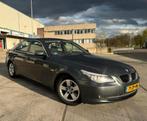 BMW 5-Serie 2.5 I 523 AUT 2008 Grijs, Auto's, BMW, Euro 5, Zwart, Origineel Nederlands, Overige kleuren