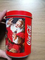 Vintage Coca-Cola Koek blik - trommel met Kerstman, Ophalen of Verzenden, Gebruikt, Verpakking