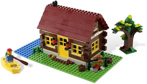 5766 - Creator: Log Cabin, Kinderen en Baby's, Speelgoed | Duplo en Lego, Nieuw, Lego, Complete set, Verzenden