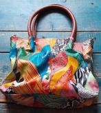 Vintage leren handtas Maestro W.J. Meier Offenbach, Ophalen of Verzenden, Zo goed als nieuw, Overige kleuren, Handtas