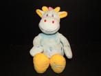 TIAMO GIRAFFE VELOURS BLAUW MET EIGEELE VOETJES, Verzenden, Nieuw, Overige typen