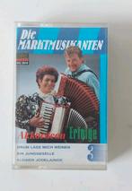 Vintage cassettebandje Die marktmuzikanten  accordeon, Ophalen of Verzenden, Zo goed als nieuw, 1 bandje, Origineel