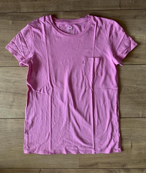 Z.g.a.n. Roze t-shirt / top van Levi's maat XS / 34, Kleding | Dames, Tops, Zo goed als nieuw, Maat 34 (XS) of kleiner, Roze, Korte mouw