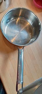 Masterchef grote steelpan 1,5 liter, Huis en Inrichting, Kookpan of Snelkookpan, Ophalen of Verzenden, Zo goed als nieuw, Rvs