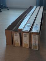 Nieuwe BAMBOE jaloezie 50mm Naturel 160x175cm, Ophalen, Crème, 100 tot 150 cm, Bamboe