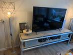 Tv meubel + bijpassende staan lampen, Minder dan 100 cm, 200 cm of meer, 50 tot 75 cm, Zo goed als nieuw