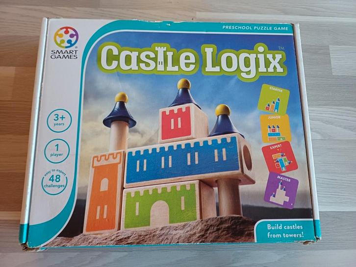 Smart game - Castle logix, Hobby en Vrije tijd, Gezelschapsspellen | Bordspellen, Zo goed als nieuw, Een of twee spelers, Ophalen of Verzenden