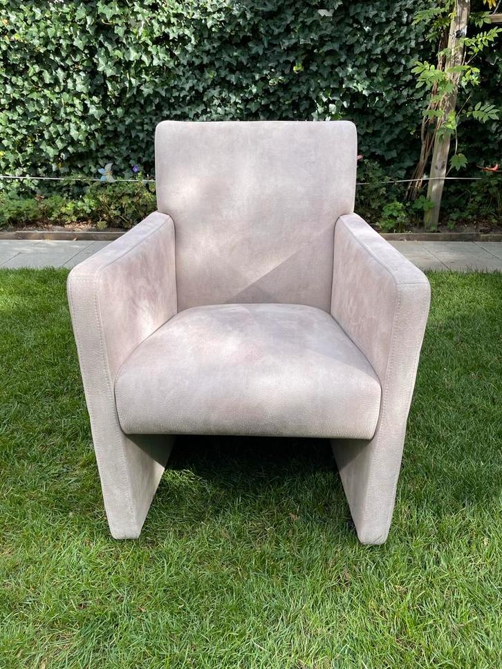 TROUBADOUR SO TRUE Fauteuil, Huis en Inrichting, Stoelen, Gebruikt, Eén, Stof, Grijs, Ophalen