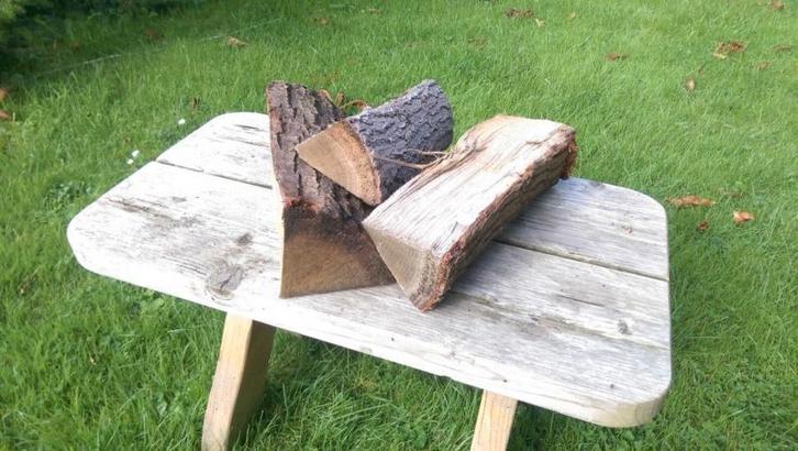 Haardhout Eiken beuken essen, Tuin en Terras, Haardhout, Blokken, Eikenhout, 6 m³ of meer, Ophalen