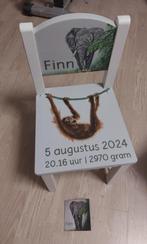 kraamcadeau: kinderstoeltje of krukje geschilderd, Ophalen, Nieuw, Kraamcadeau