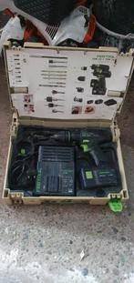 Festool schroefmachine TDK 15.6, Doe-het-zelf en Verbouw, Ophalen, Gebruikt, Variabele snelheid, Boor- en Schroefmachine