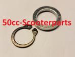 Borgclip + O-ring kickstartas GY6 Agm Bella 90411-14021-20, Ophalen of Verzenden, 50cc-Scooterparts, Info@50cc-scooterparts.nl