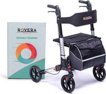 Rollator Lichtgewicht 3 X opvouwbaar - Retour als nieuw - beschikbaar voor biedingen