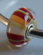 Trollbeads ROZE GESTREEPT  **NIEUW**, -, Verzenden, -, Nieuw