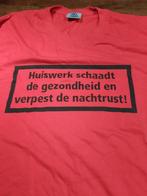 nieuw tshirt met opdruk, Ophalen of Verzenden, Maat 56/58 (XL), Zo goed als nieuw, Rood