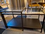 Ikea Glazen Salontafel Tweedelig, Huis en Inrichting, Tafels | Salontafels, Ophalen, Gebruikt, 50 tot 100 cm, 50 tot 75 cm