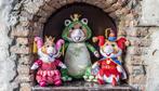 Efteling hamsters kikker koning , pardoes en pardijntje, Verzamelen, Efteling, Verzenden