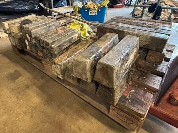 ⚓ Loodballast & ijzer ca. 673 kg – ideaal voor boot/kiel, Watersport en Boten, Bootonderdelen, Zeilboot, Ophalen